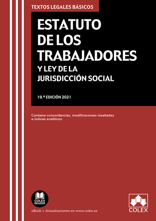 Könyv Estatuto de los Trabajadores y Ley de la Jurisdicción Social 