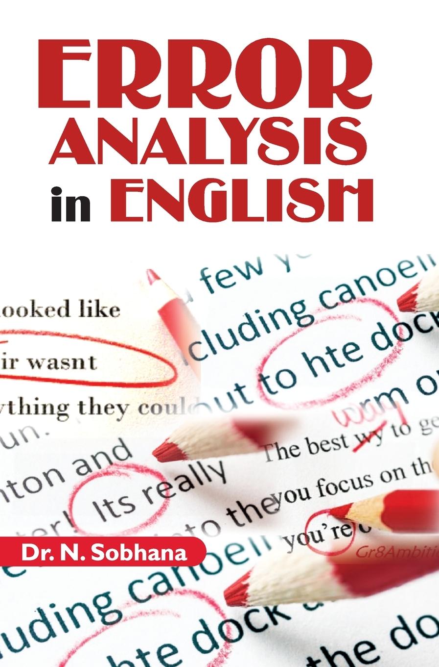 Knjiga Error Analysis in English S. N. Panduranga