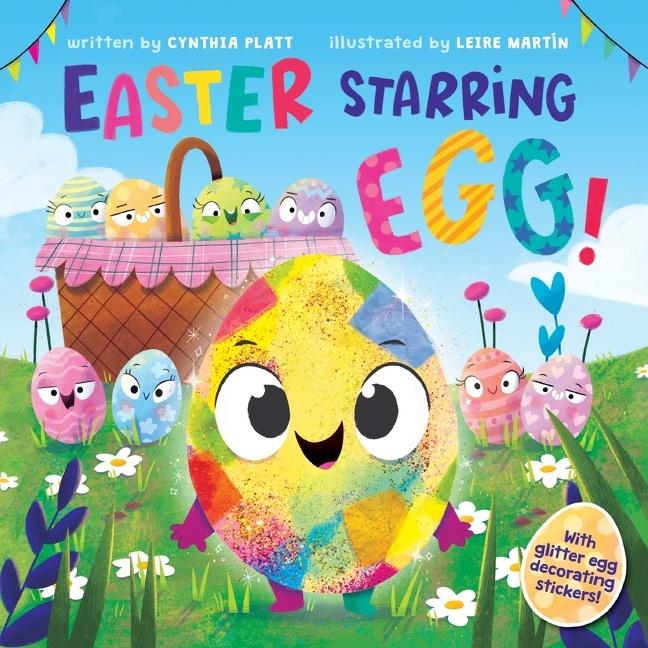 Knjiga Easter Starring Egg! [With Egg-Decorating Stickers] Leire Martín