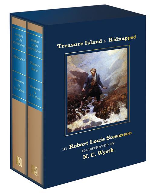 Książka Treasure Island & Kidnapped N. C. Wyeth