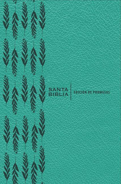 Kniha Santa Biblia de Promesas Reina-Valera 1960 / Letra Gigante - 13 Puntos / Piel Especial Con Índice / Turquesa // Spanish Promise Bible Rvr 60 / Giant P 