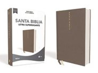 Kniha NBLA Santa Biblia, Letra Supergigante, Tapa Dura/Tela, Gris, Edicion Letra Roja Nbla-Nueva Biblia de Las Américas
