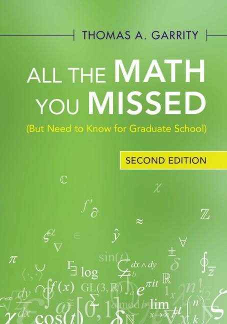 Book All the Math You Missed 
