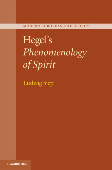 Kniha Hegel's Phenomenology of Spirit 