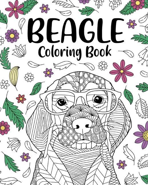 Книга Beagle Coloring Book 