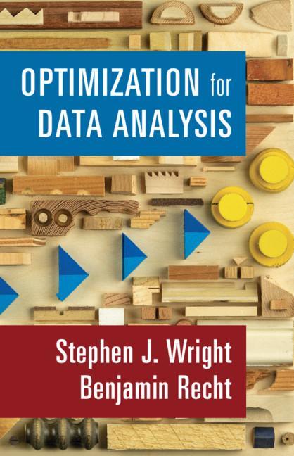 Knjiga Optimization for Data Analysis Benjamin Recht
