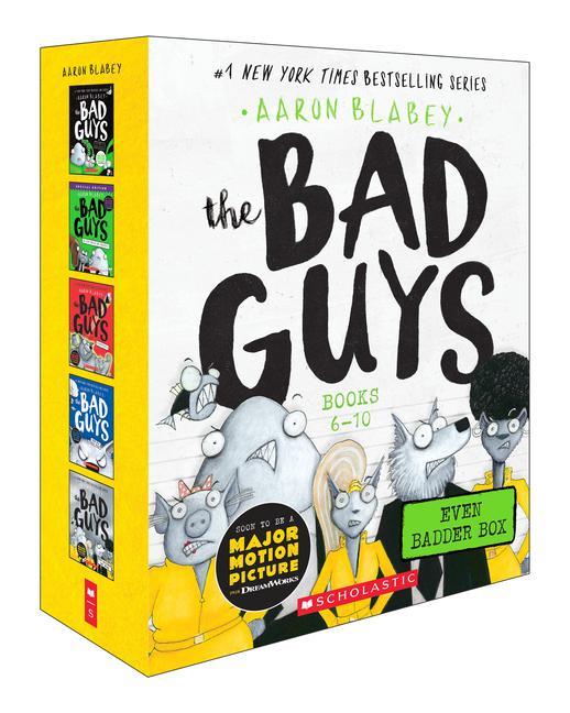 Könyv The Bad Guys Even Badder Box Set (the Bad Guys #6-10) Aaron Blabey