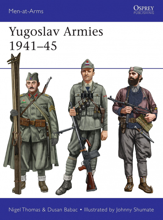 Carte Yugoslav Armies 1941-45 Dusan Babac