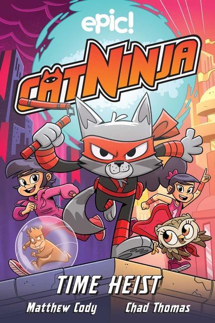 Książka Cat Ninja: Time Heist Chad Thomas