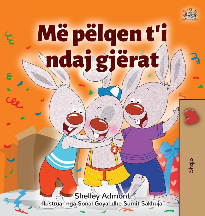 Kniha I Love to Share (Albanian Children's Book) Kidkiddos Books