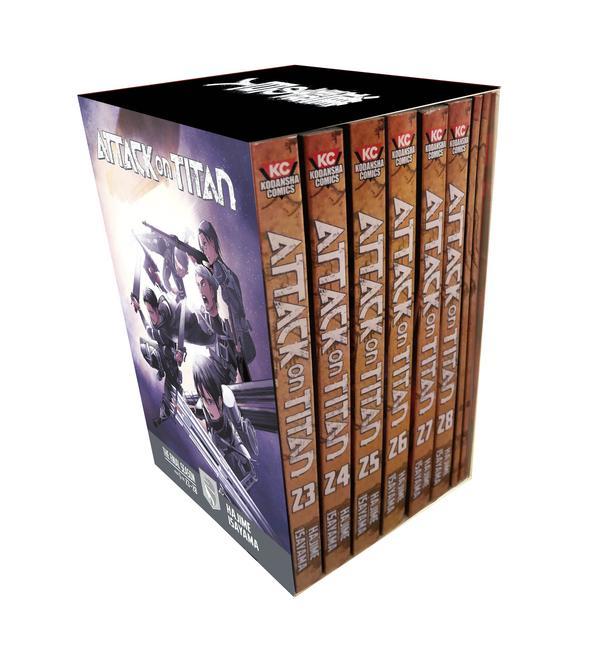 Knjiga Attack on Titan The Final Season Part 1 Manga Box Set Hajime Isayama