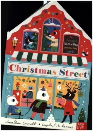 Carte Christmas Street Ingela P. Arrhenius