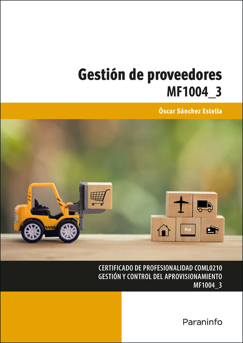Boek Gestión de proveedores OSCAR SANCHEZ ESTELLA