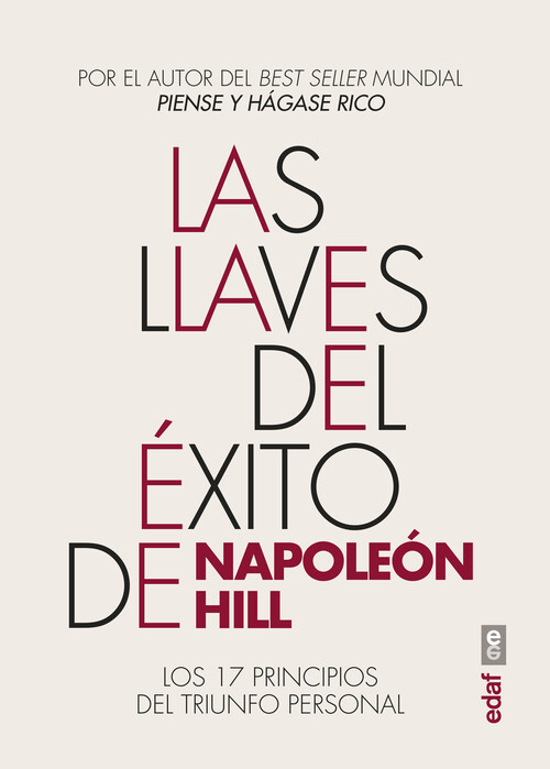 Könyv Las llaves del éxito de Napoleón Hill Napoleon Hill