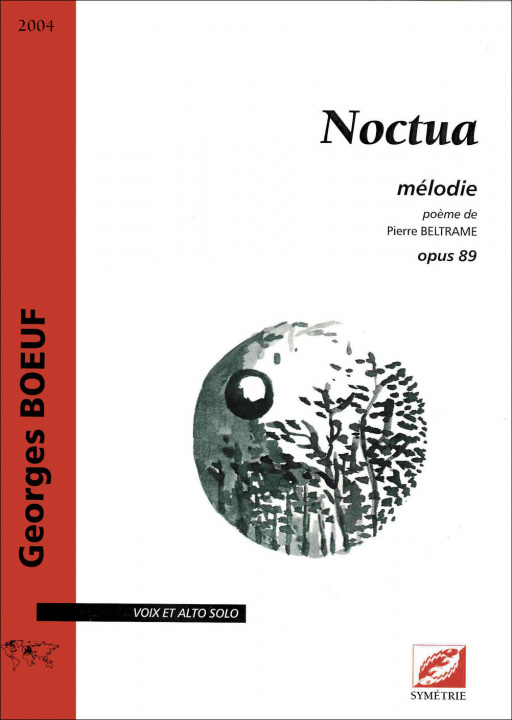 Knjiga Noctua Boeuf