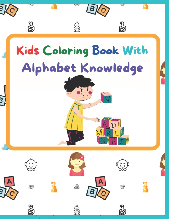 Kniha Kids Coloring Book With Alphabet Knowledge MAHATA PRANAB MAHATA