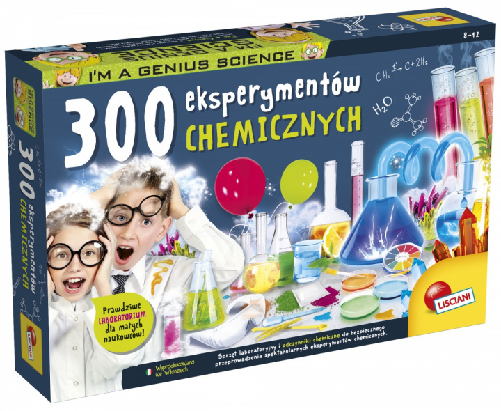 Könyv 300 eksperymentów chemicznych 
