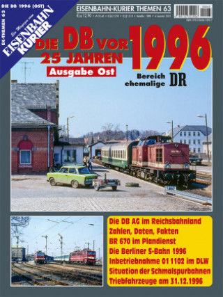 Carte Die DB vor 25 Jahren - 1996 Ausgabe Ost 