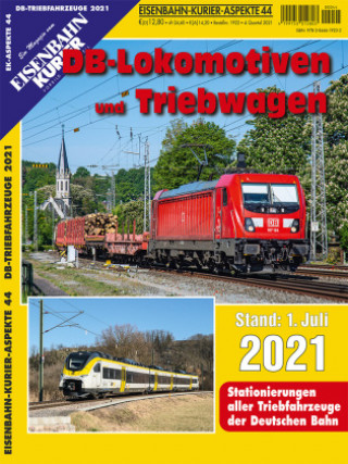 Carte DB-Lokomotiven und Triebwagen - Stand 1. Juli 2021 