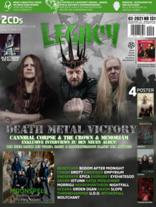 Carte LEGACY MAGAZIN: THE VOICE FROM THE DARKSIDE Ausgabe #131 (2/2021) Patric Knittel