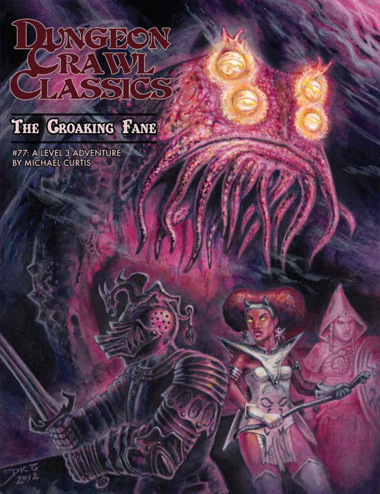 Carte Dungeon Crawl Classics 11: Le Fanum du batracien Michael Curtis