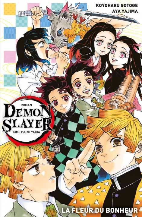 Könyv Demon Slayer Roman N°01 : La fleur du bonheur 