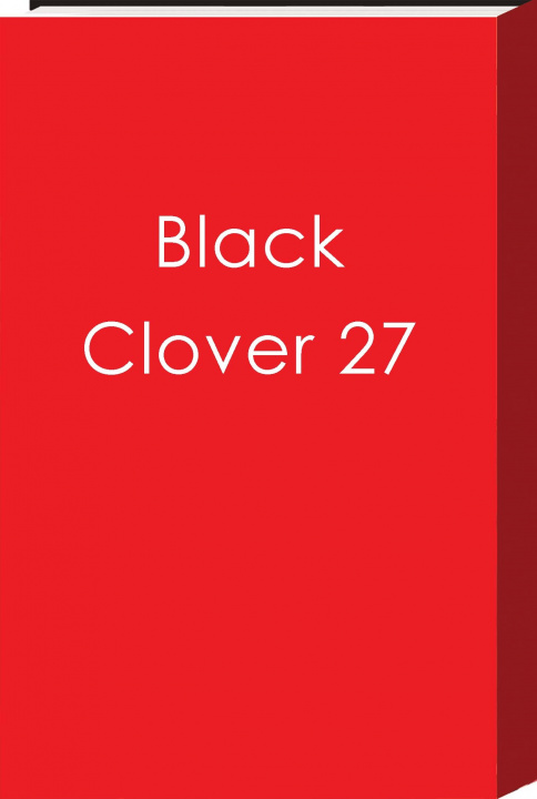Boek Black Clover T27 TABATA-Y