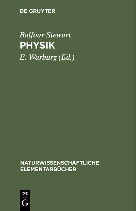 Knjiga Physik Balfour Stewart