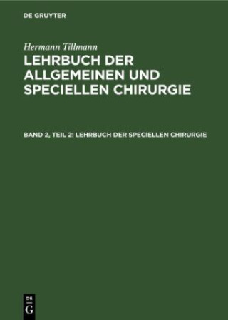 Книга Lehrbuch Der Speciellen Chirurgie 
