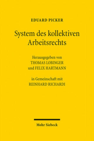 Book System des kollektiven Arbeitsrechts Thomas Lobinger