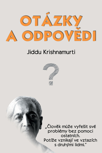Książka Otázky a odpovědi Džiddú Krišnamúrti