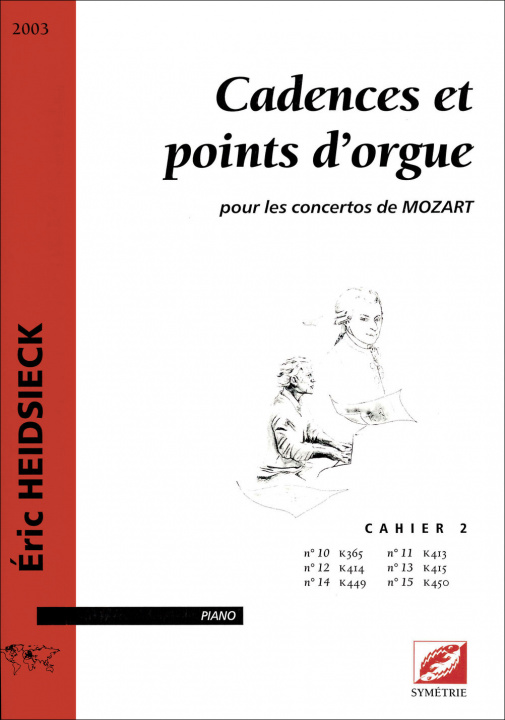 Carte Cadences et points d’orgue (cahier 2) Heidsieck