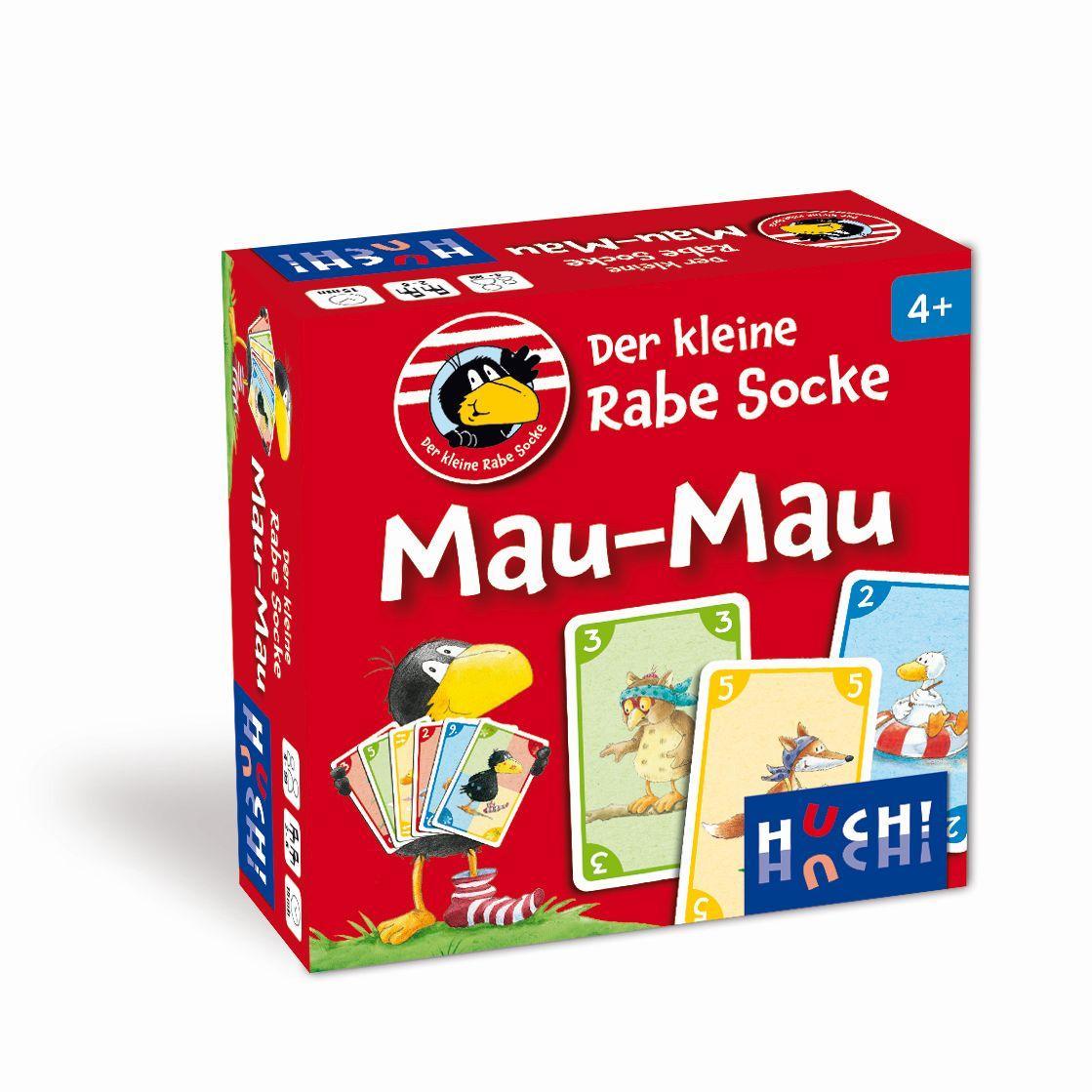 Gra/Zabawka Der kleine Rabe Socke - Mau Mau Huch!