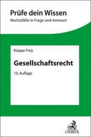 Knjiga Gesellschaftsrecht Kaspar Frey
