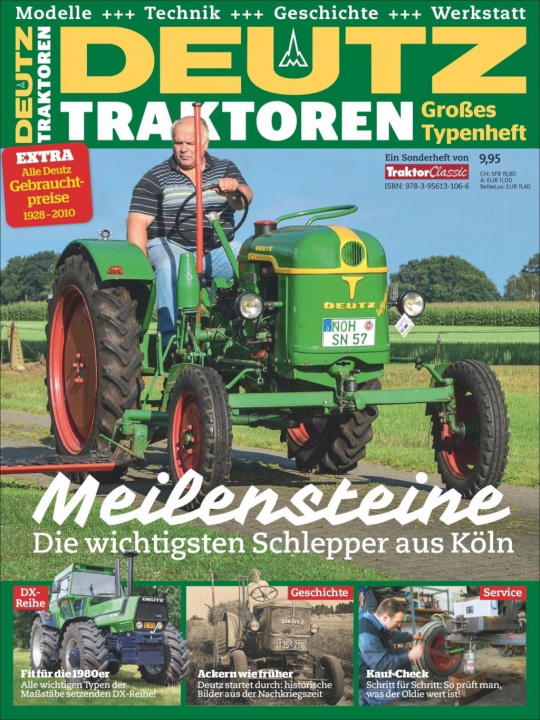 Książka Traktor Classic Spezial. Typenkatalog Deutz 
