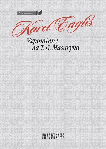 Kniha Vzpomínky na T. G. Masaryka Karel Engliš
