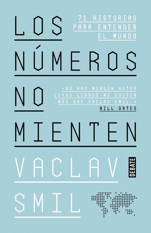Kniha Los números no mienten Vaclav Smil