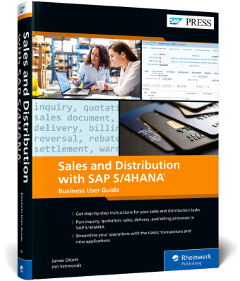 Książka Sales and Distribution with SAP S/4HANA Jon Simmonds