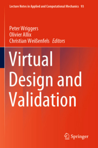 Knjiga Virtual Design and Validation Christian Weißenfels