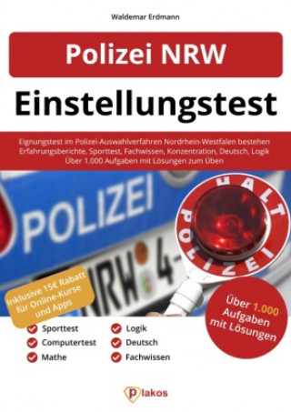Buch Einstellungstest Polizei NRW Waldemar Erdmann
