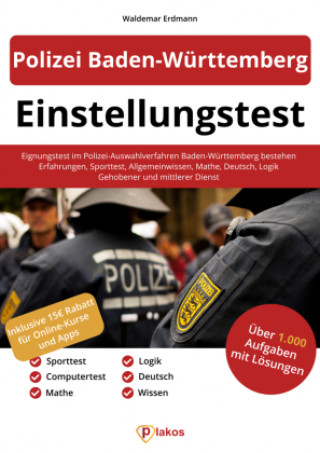 Kniha Einstellungstest Polizei Baden-Württemberg 