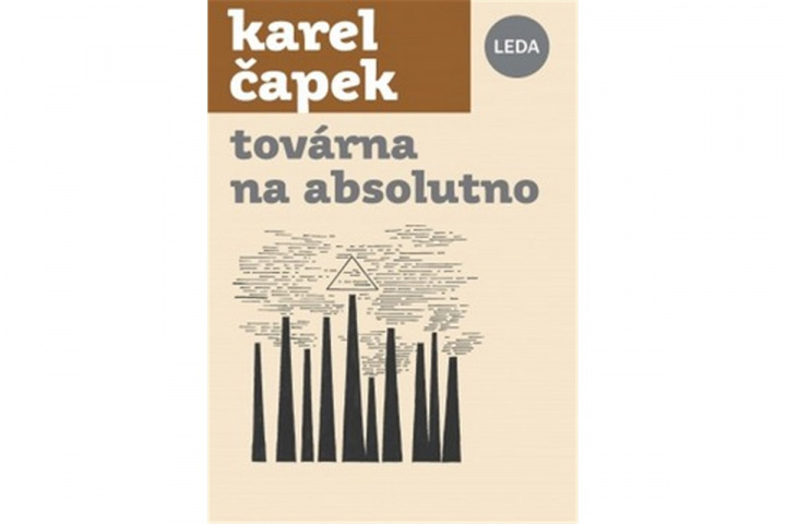 Book Továrna na Absolutno Karel Čapek