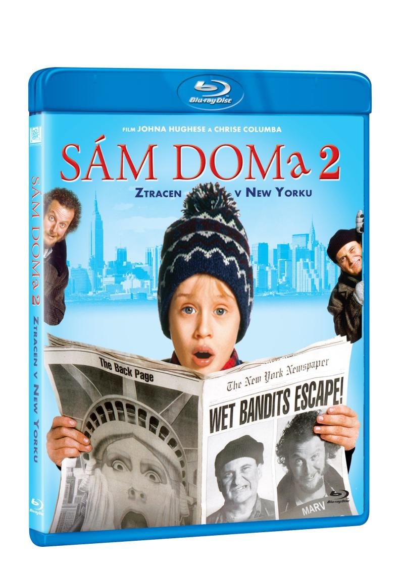 Filmek Sám doma 2: Ztracen v New Yorku Blu-ray 