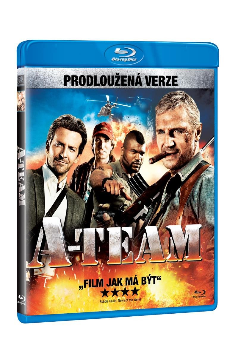 Video A-Team Blu-ray - prodloužená verze 