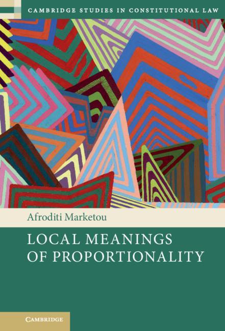 Könyv Local Meanings of Proportionality Afroditi (Universite d'Aix-Marseille) Marketou