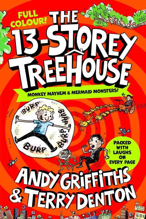 Kniha 13-Storey Treehouse: Colour Edition GRIFFITHS  ANDY