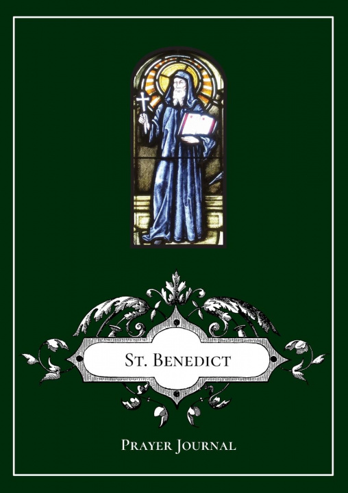 Книга St. Benedict of Nursia Prayer Journal Notebook 