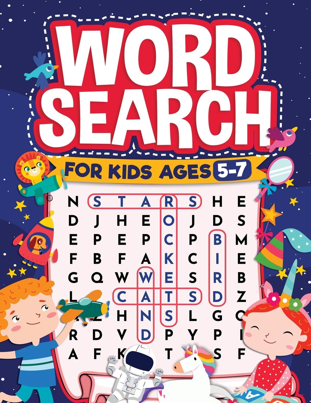 Kniha Word Search for Kids Ages 5-7 Word Infinite Book