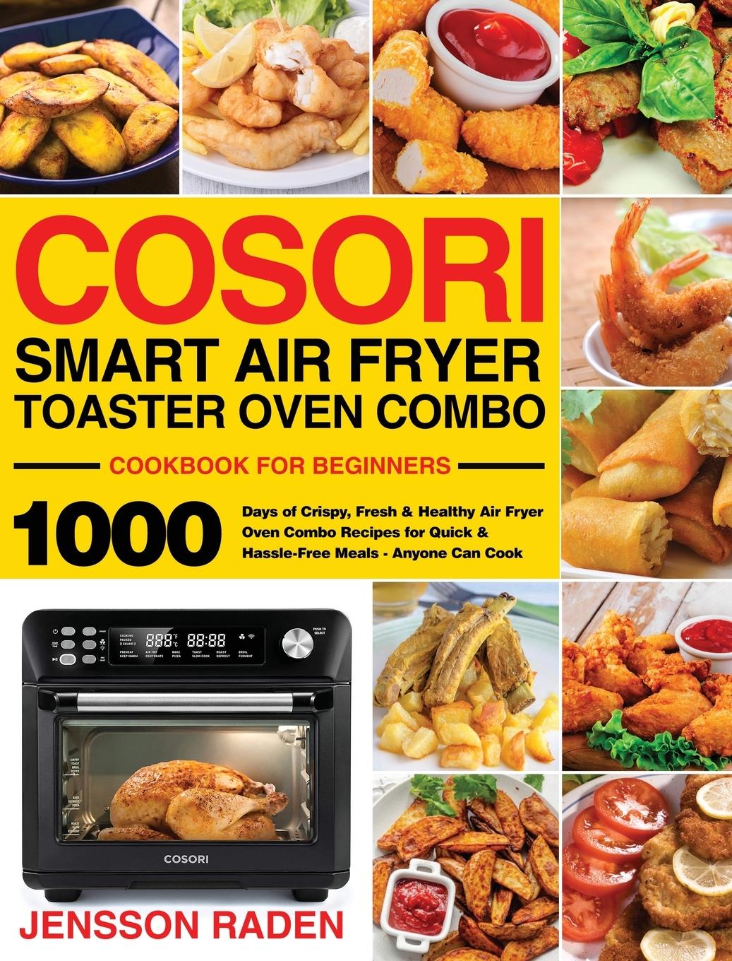 Kniha COSORI Smart Air Fryer Toaster Oven Combo Cookbook for Beginners 
