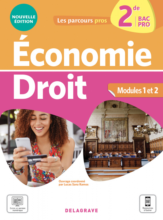 Книга Économie-Droit 2de Bac Pro (2021) - Pochette élève AUDRAIN